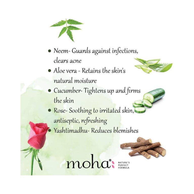 Moha Herbal Face Wash (100ml) - Moha