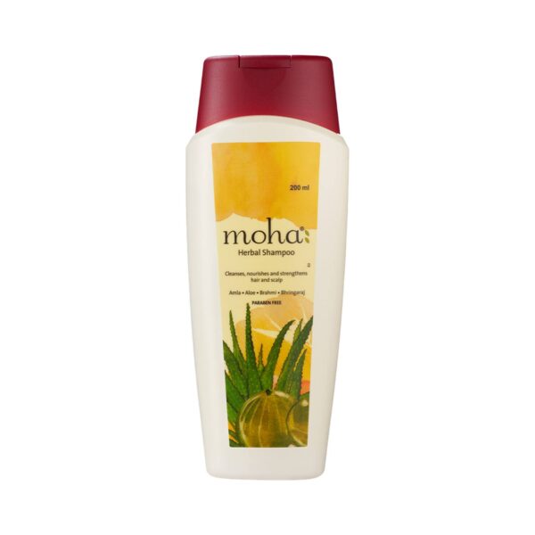 Moha Herbal Shampoo & Herbal Conditioner Healthy Hair Combo (100 ml + 100 ml) - Moha