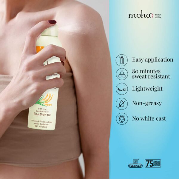 Moha Sunscreen Spray SPF 50 (170g) - Moha