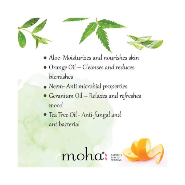 Moha Sunscreen Spray SPF 50 and Herbal Shower Gel Bath & Body Combo ( 170 g + 100 ml) - Moha