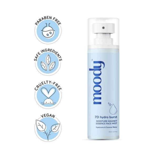 Moody 7D Hydro Burst Moisture Magnet Essence Face Mist (110 ml) - Moody
