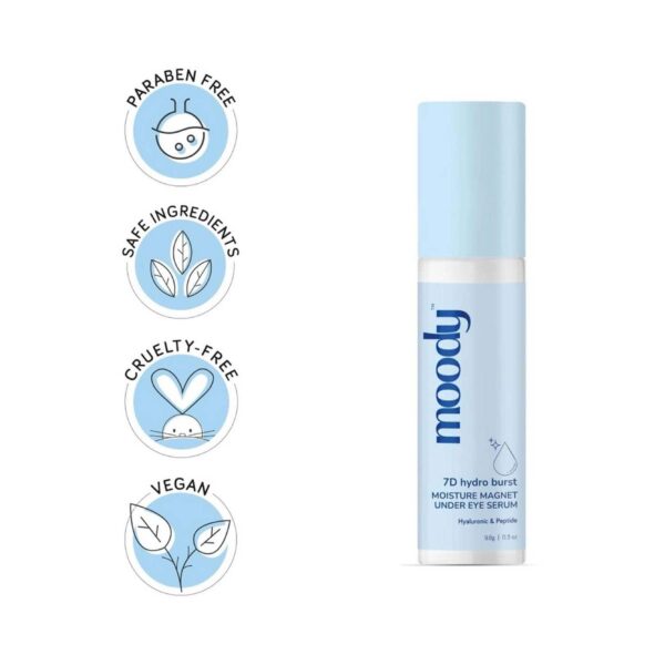Moody 7D Hydro Burst Moisture Magnet Under Eye Roll On Serum (9.8 g) - Moody