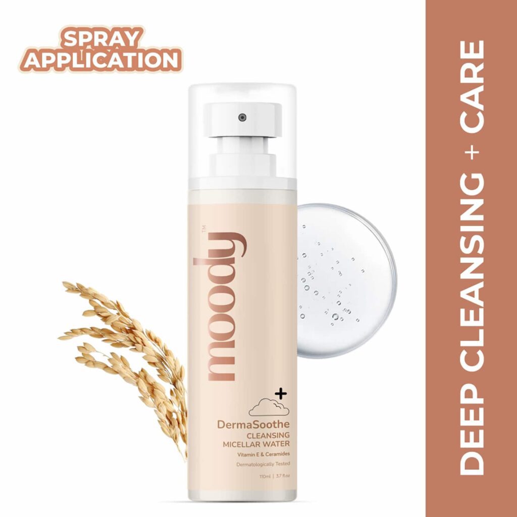 Moody Derma Soothe Rice & Ceramides Micellar Water Mist (110 ml) - Moody