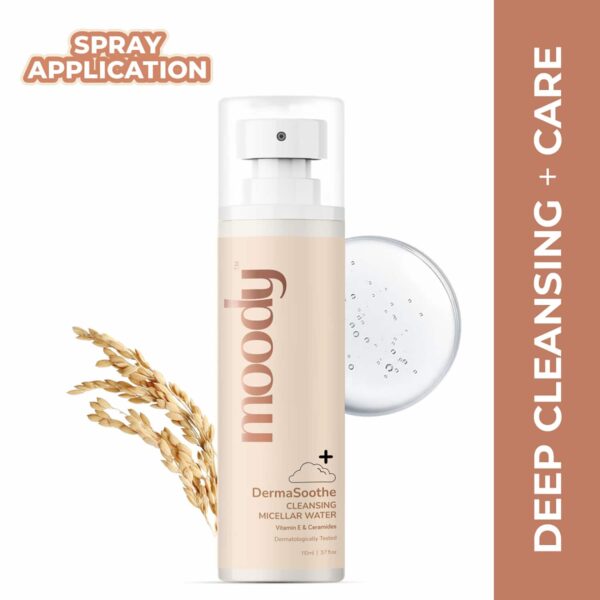 Moody Derma Soothe Rice & Ceramides Micellar Water Mist (110 ml) - Moody