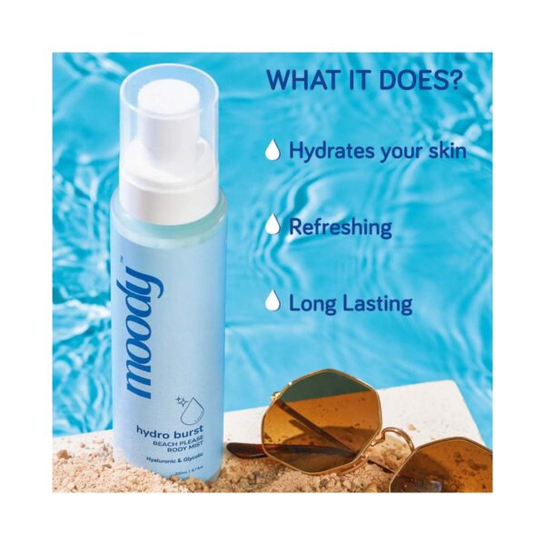 Moody Hydro Burst Beach Please Body Mist (200 ml) - Moody