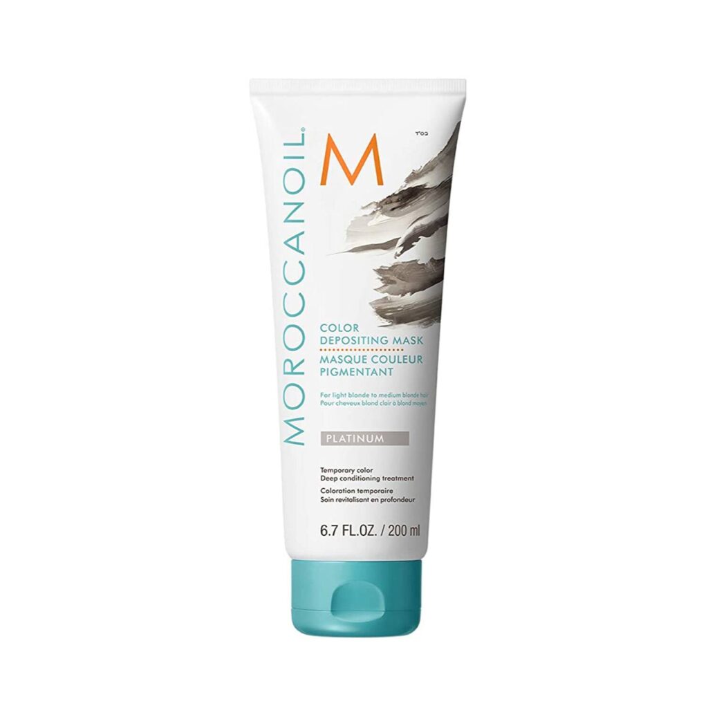 Moroccanoil Depositing Mask Hair Cream - Platinum (200ml) - Moroccanoil