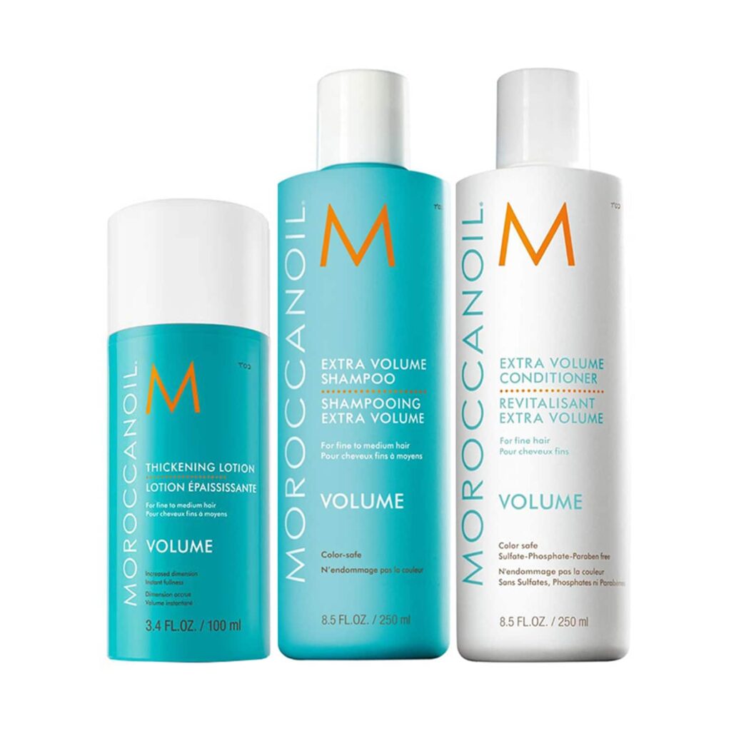 Moroccanoil Extra Volume Shampoo, Conditioner & Weightless Mask - Volume Combo - Moroccanoil