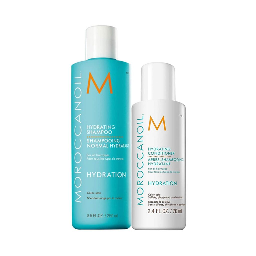 Moroccanoil Hydrating Shampoo & Mini Conditioner - Hydrating Combo - Moroccanoil