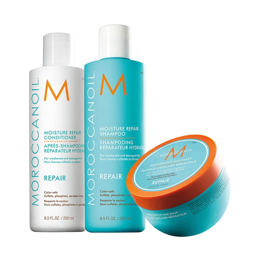 Moroccanoil Repair Shampoo, Conditioner & Restorative Mask - Repair Combo - Moroccanoil