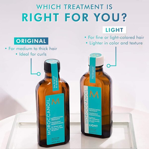 Moroccanoil Treatment Light Oil, Extra Volume Shampoo & Conditioner - Volume Combo - Moroccanoil