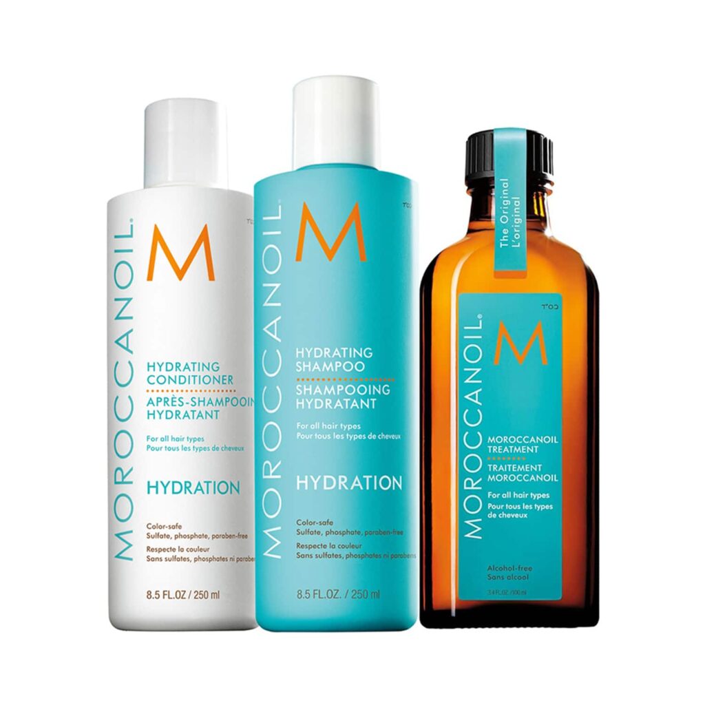 Moroccanoil Treatment Oil, Hydrating Shampoo & Conditioner - Hydrating Combo - Moroccanoil