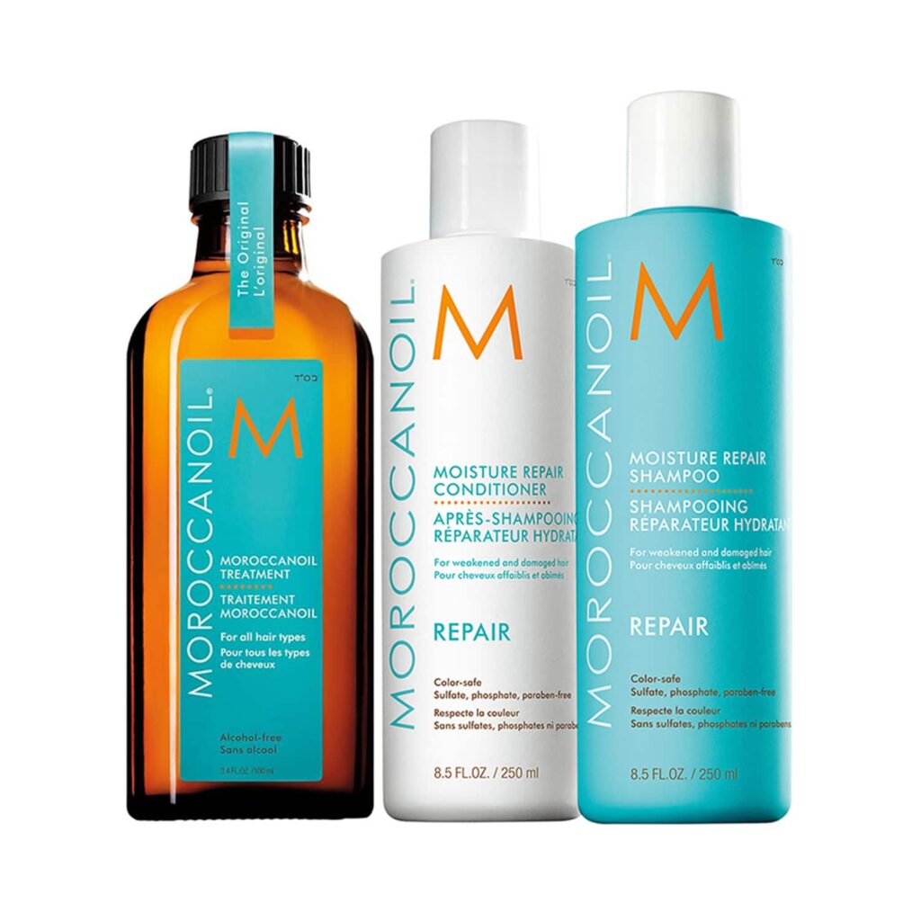 Moroccanoil Treatment Oil,Repair Shampoo & Conditioner - Repair Combo - Moroccanoil