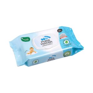 Mother Sparsh 98% Water Based Wipes (60 Wipes) - Mother Sparsh