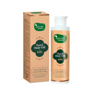 Mother Sparsh Brahmi Anti-Dandruff Hair Oil for Kids (200ml) - Mother Sparsh