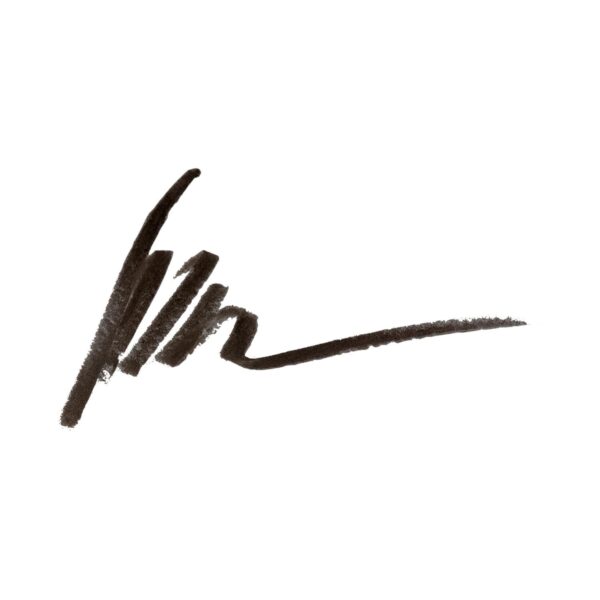 MUA Brow Define Eyebrow Pencil with Blending Brush - Black (0.25 g) - MUA