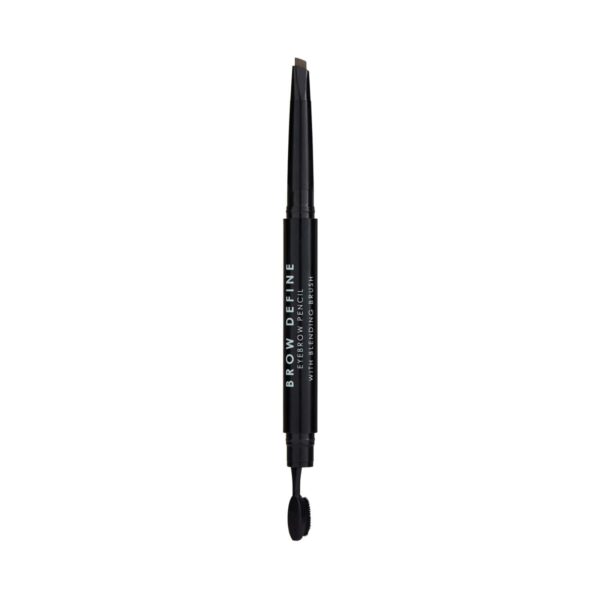 MUA Brow Define Eyebrow Pencil with Blending Brush - Dark Brown (0.25 g) - MUA