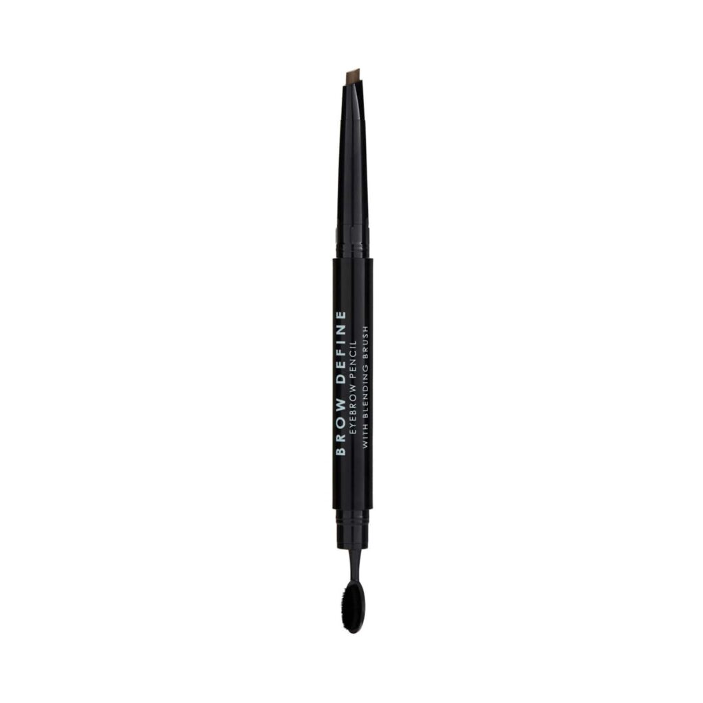 MUA Brow Define Eyebrow Pencil with Blending Brush - Mid Brown (0.25 g) - MUA
