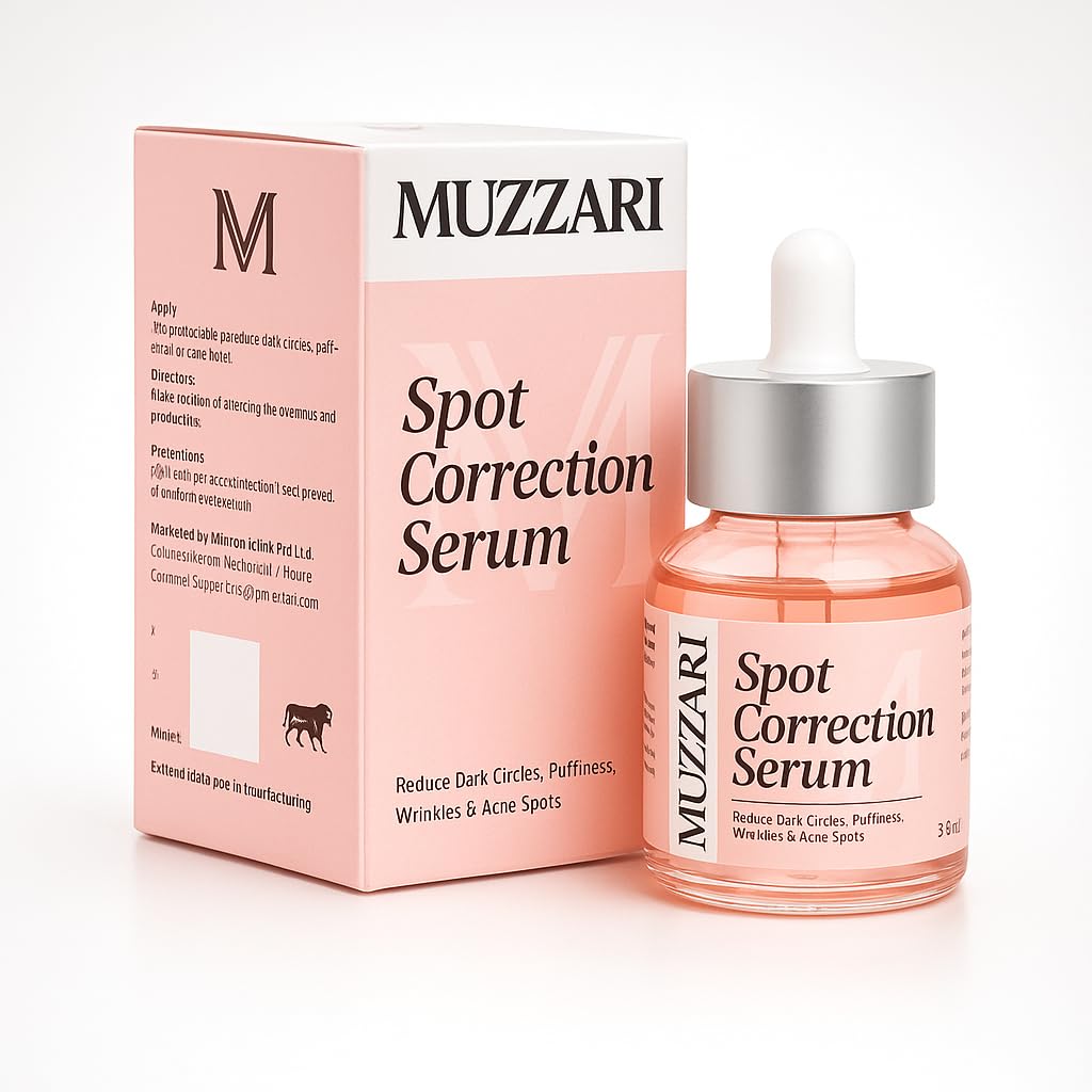 Muzzari Dark Spot Corrector Serum - 30ml | 1% Niacinamide, 1.5% Alpha Arbutin, 2.5% Hyaluronic Acid & 1.5% Coffee Seed Oil | Anti-Aging, Retinol-Free, Hypoallergenic Italian...