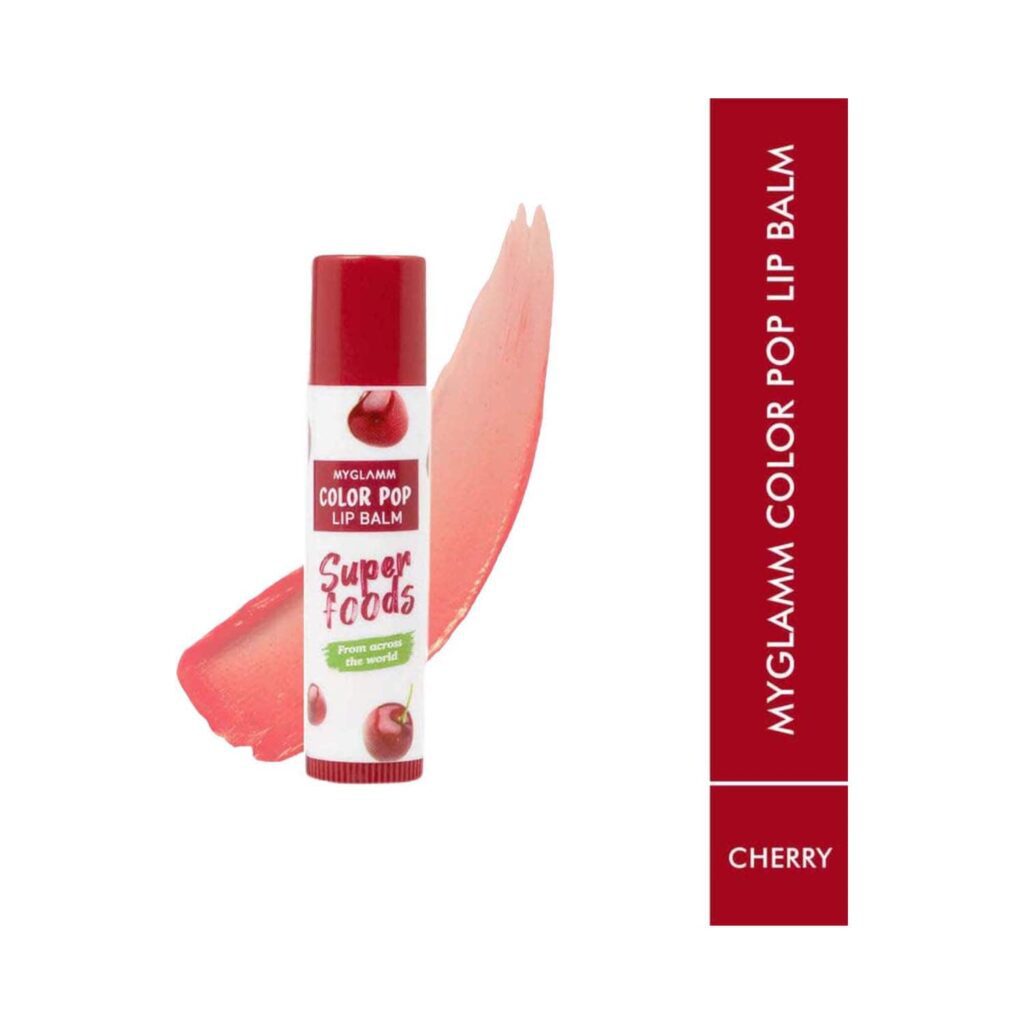 MyGlamm Color Pop Lip Balm - Cherry (4.6 g) - MyGlamm