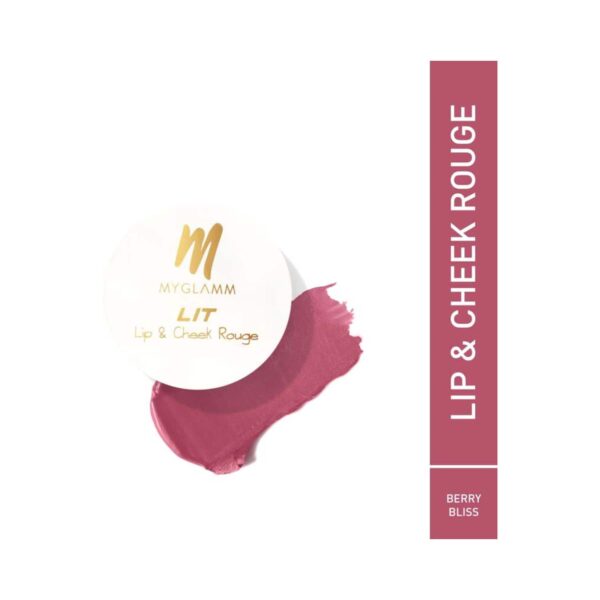 MyGlamm Lip and Cheek Rouge - Berry Bliss (10g) - MyGlamm