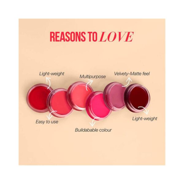 MyGlamm Lip and Cheek Rouge - Berry Bliss (10g) - MyGlamm