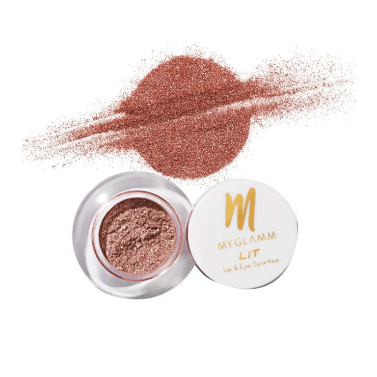MyGlamm LIT Lip & Eye Sparkles - Her Royal Hotness (1.1g) - MyGlamm