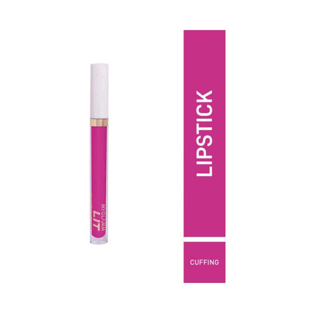 MyGlamm LIT Liquid Matte Lipstick - Cuffing (3ml) - MyGlamm