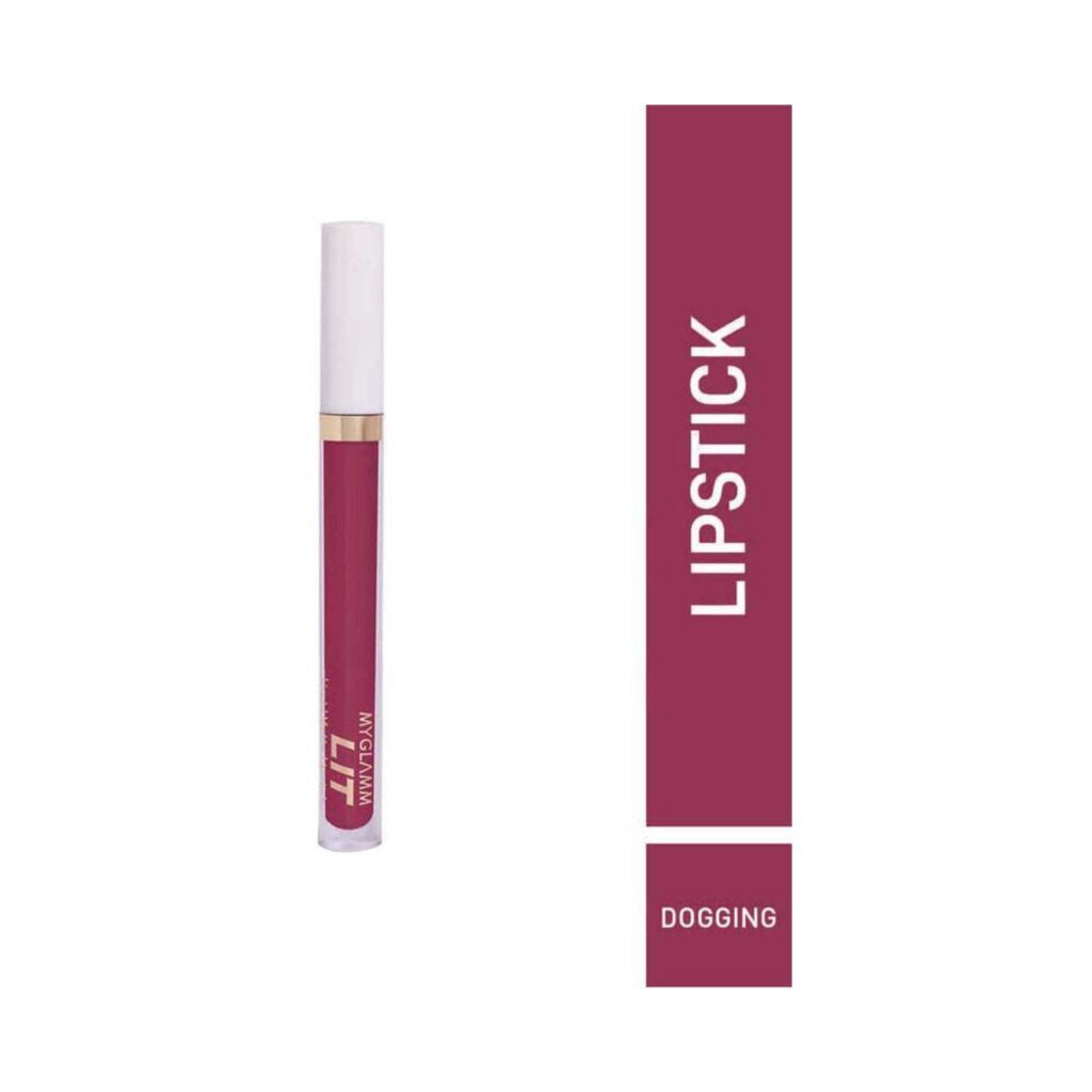 MyGlamm LIT Liquid Matte Lipstick - Dogging (3ml) - MyGlamm