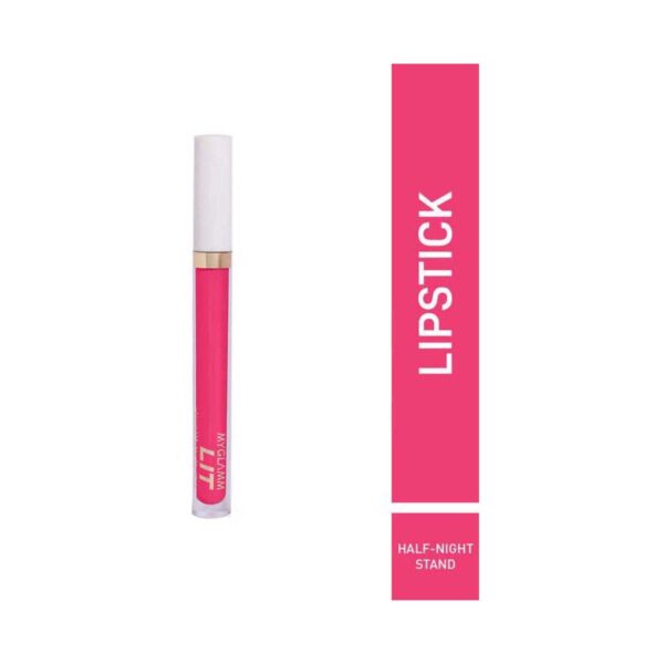 MyGlamm LIT Liquid Matte Lipstick - Half Night Stand (3ml) - MyGlamm