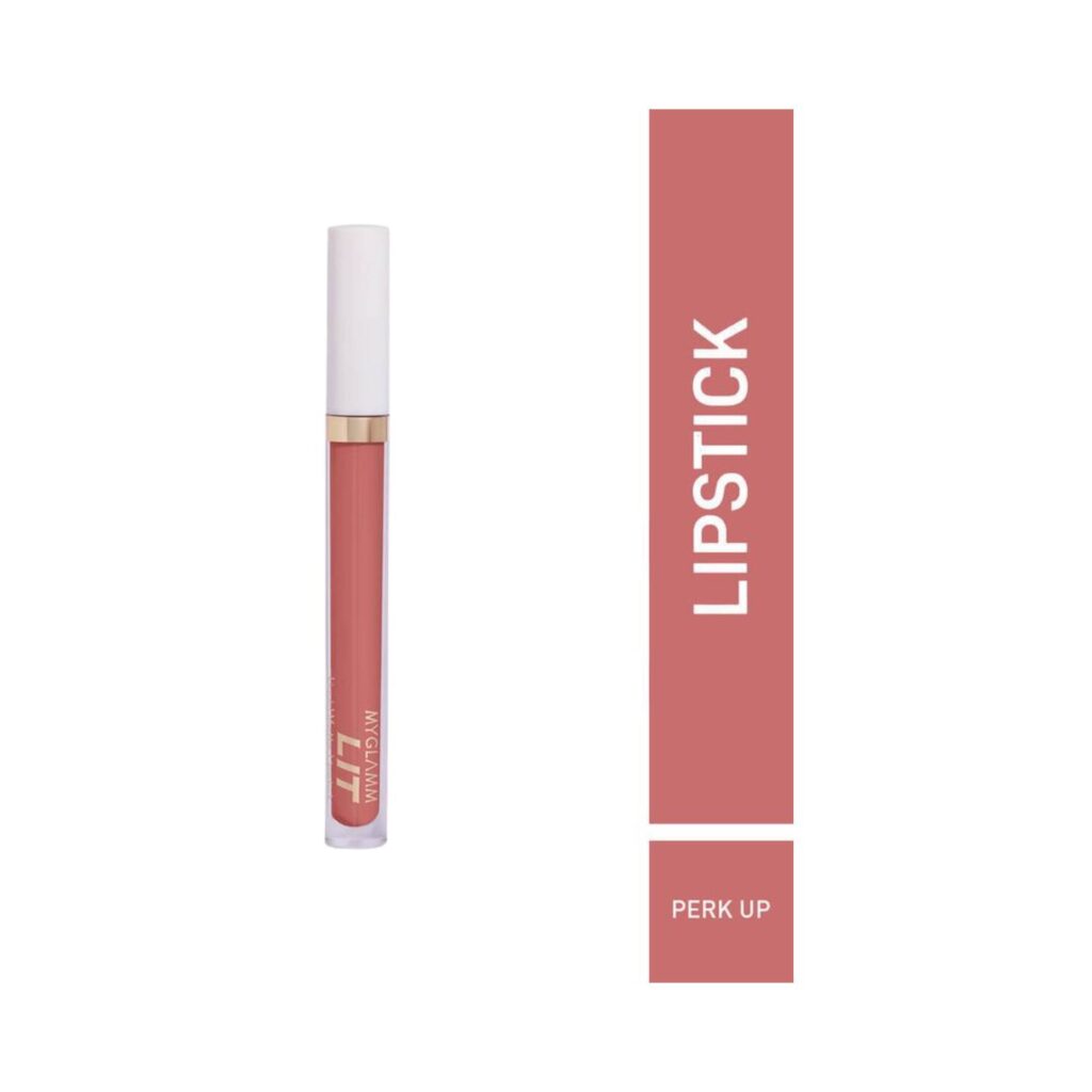 MyGlamm LIT Liquid Matte Lipstick - Perk Up (1 g) - MyGlamm