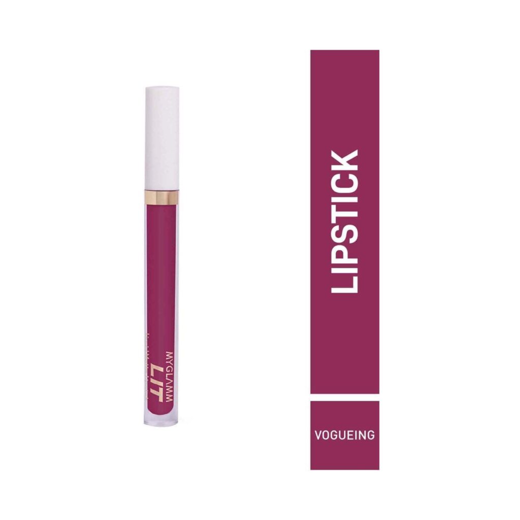 MyGlamm LIT Liquid Matte Lipstick - Vogueing (3ml) - MyGlamm