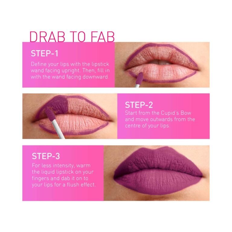 MyGlamm LIT Liquid Matte Lipstick - Vogueing (3ml) - MyGlamm
