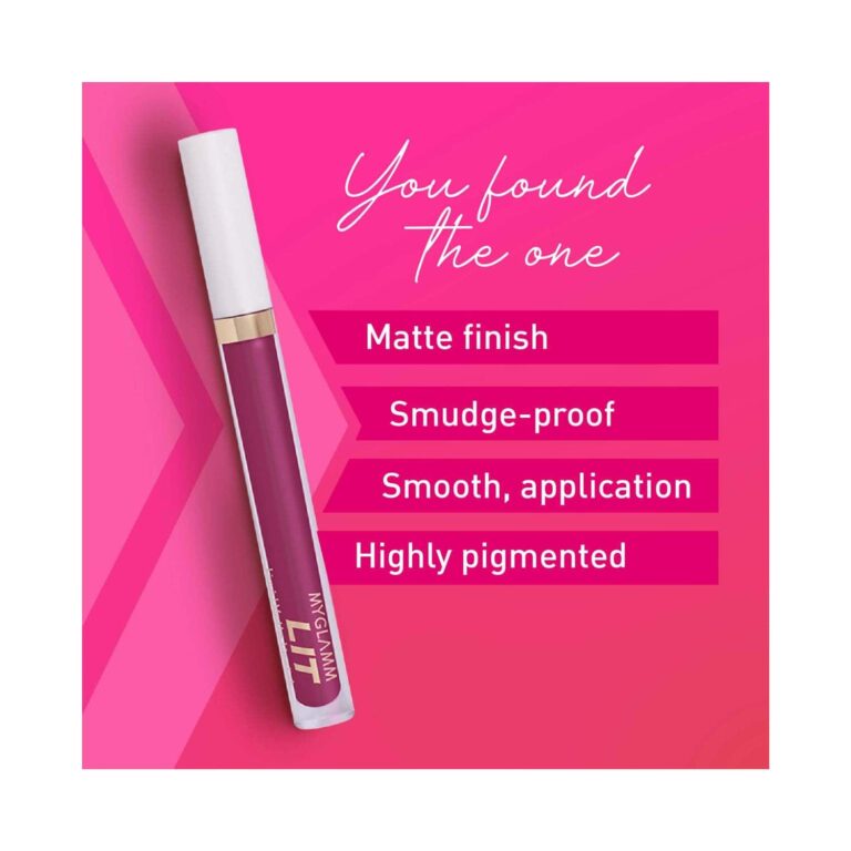 MyGlamm LIT Liquid Matte Lipstick - Vogueing (3ml) - MyGlamm