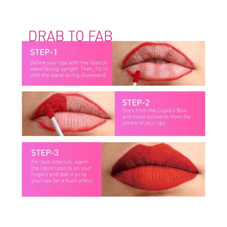 MyGlamm LIT Liquid Matte Lipstick - Watermelon SUGAR Cosmetics (3ml) - MyGlamm
