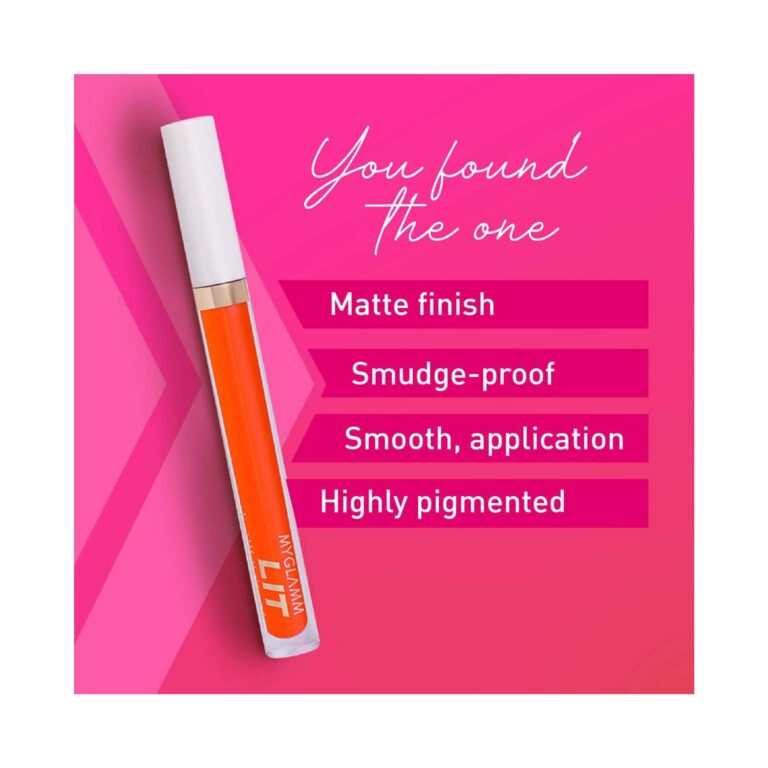 MyGlamm LIT Liquid Matte Lipstick - W_L (3ml) - MyGlamm
