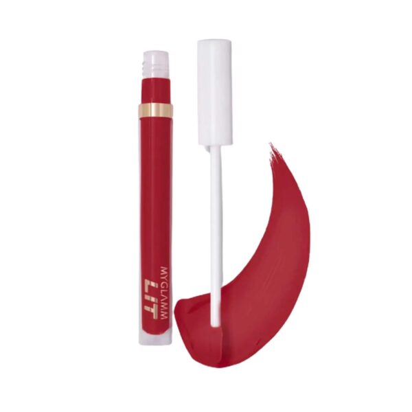 MyGlamm LIT Liquid Matte Liquid Lipstick - Dm Slide (3ml) - MyGlamm