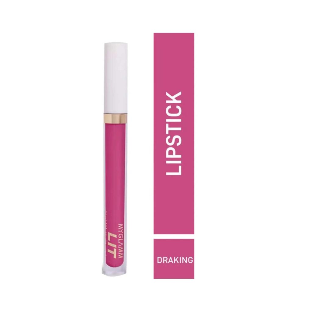 MyGlamm LIT Liquid Matte Liquid Lipstick - Draking (3ml) - MyGlamm
