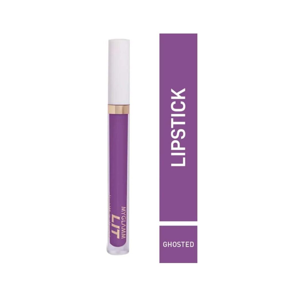 MyGlamm LIT Liquid Matte Liquid Lipstick - Ghosted (3ml) - MyGlamm
