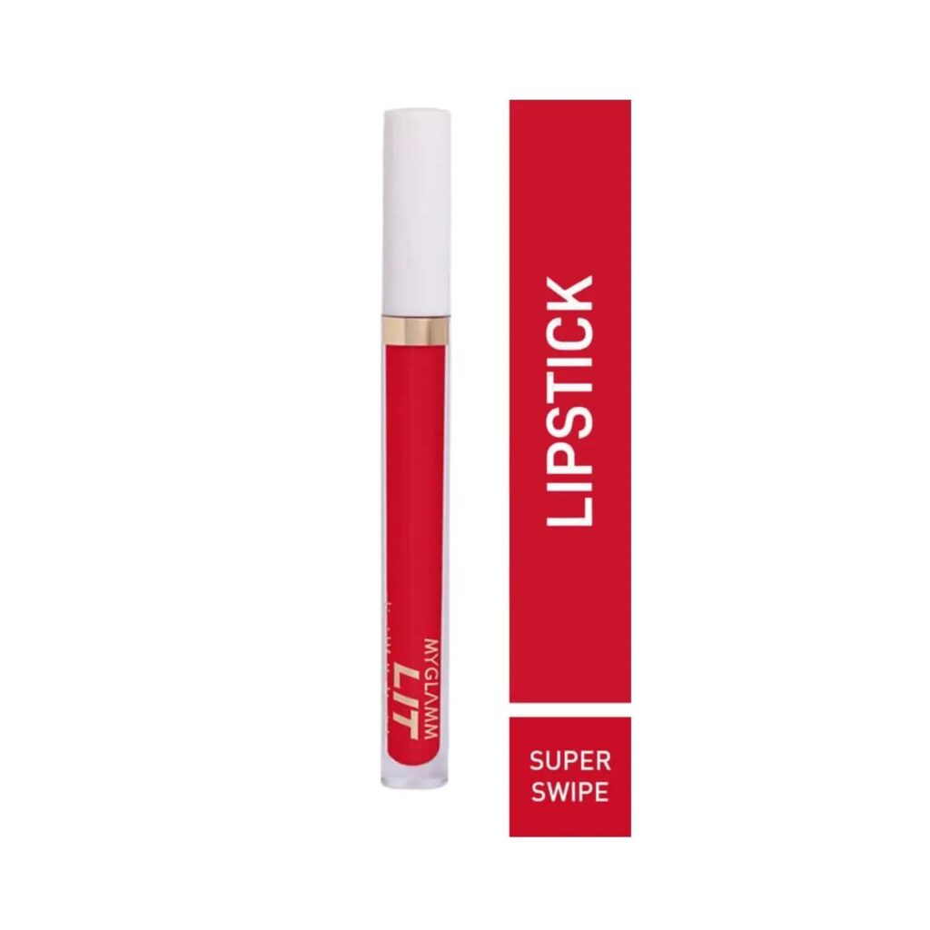 MyGlamm LIT Liquid Matte Liquid Lipstick - Super Swipe (3ml) - MyGlamm