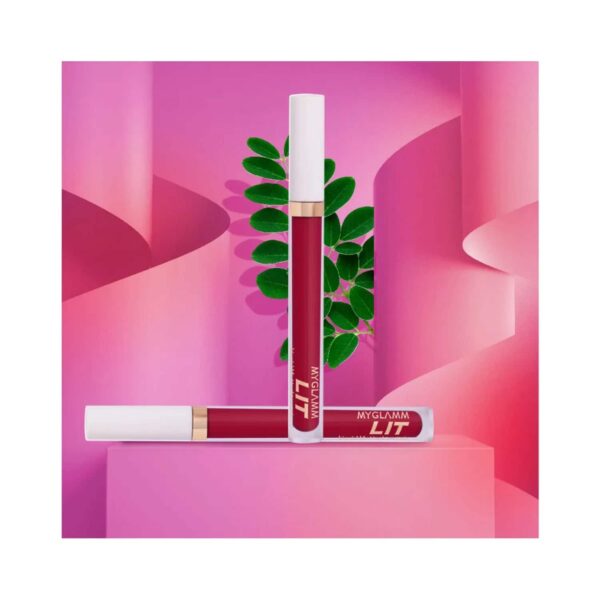 MyGlamm LIT Liquid Matte Liquid Lipstick - Swinger (3ml) - MyGlamm