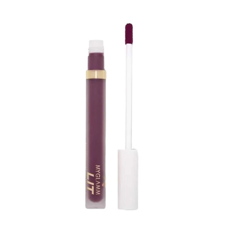 MyGlamm LIT Liquid Velvet Matte Lipstick - 11 Juice (3ml) - MyGlamm