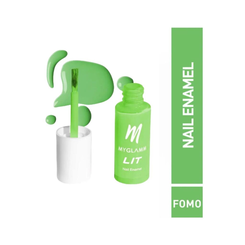 MyGlamm LIT Nail Enamel - Fomo (7ml) - MyGlamm
