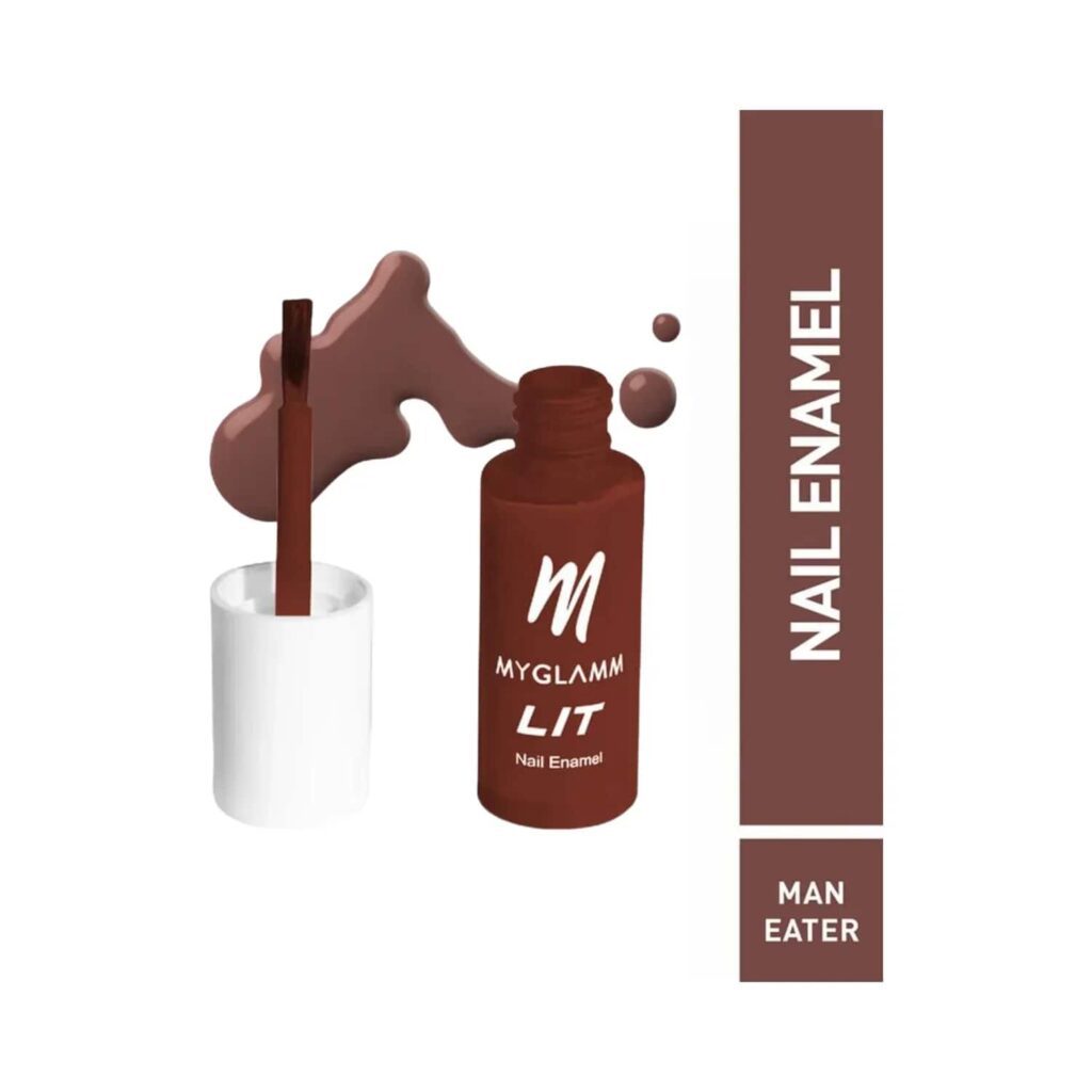 MyGlamm LIT Nail Enamel - Man Eater (7ml) - MyGlamm