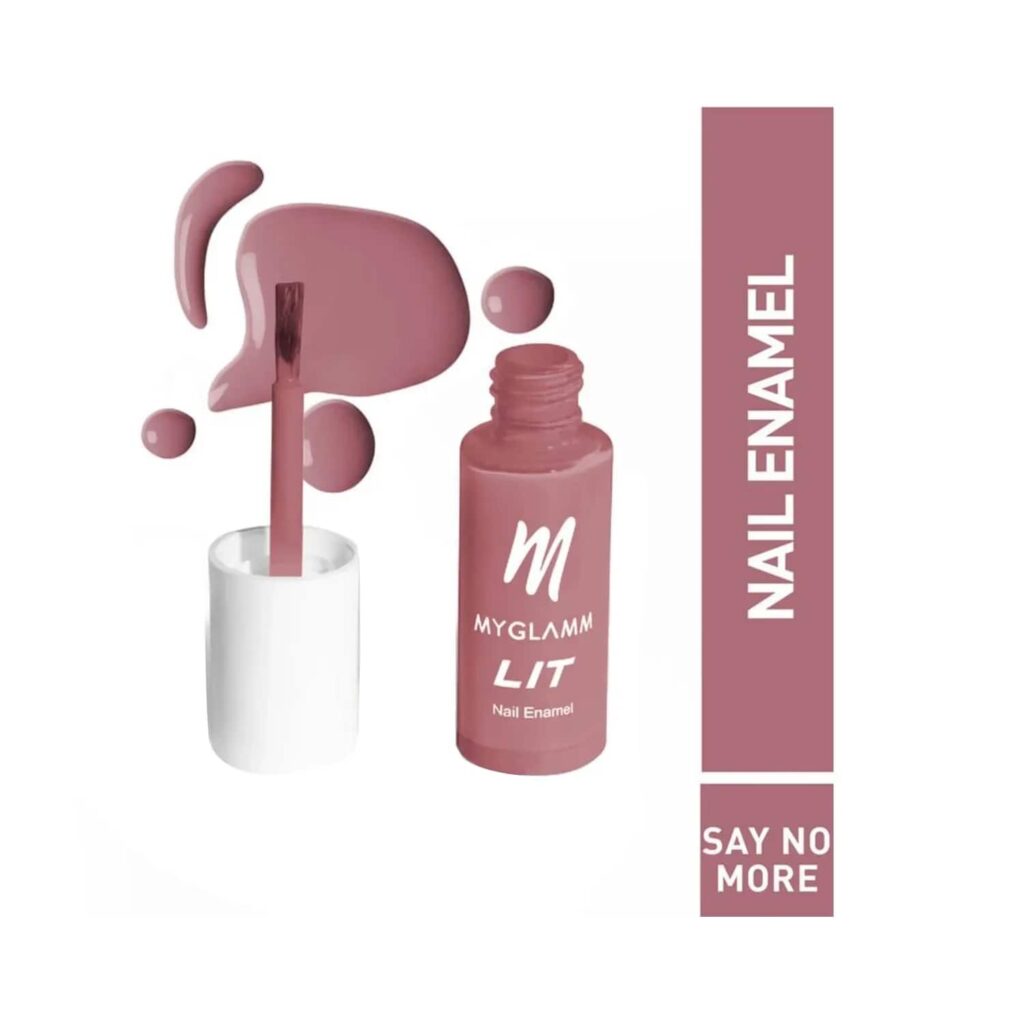 MyGlamm LIT Nail Enamel - Say No More (7ml) - MyGlamm