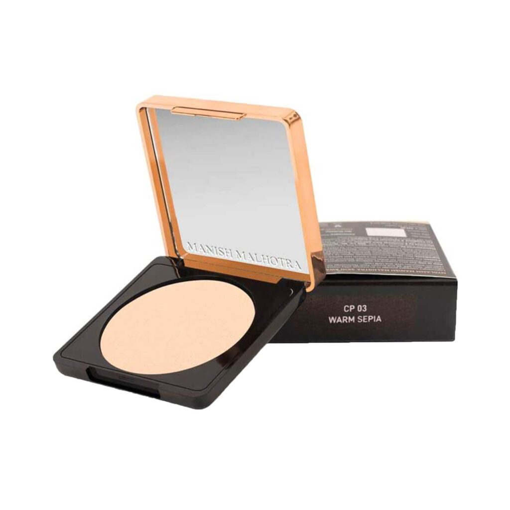 MyGlamm Manish Malhotra Beauty Skin Awakening Compact - Warm Sepia (9g) - MyGlamm