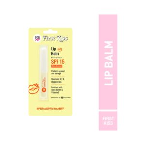 MyGlamm Popxo First Kiss Lip Balm SPF 15 - Clear (15g) - MyGlamm