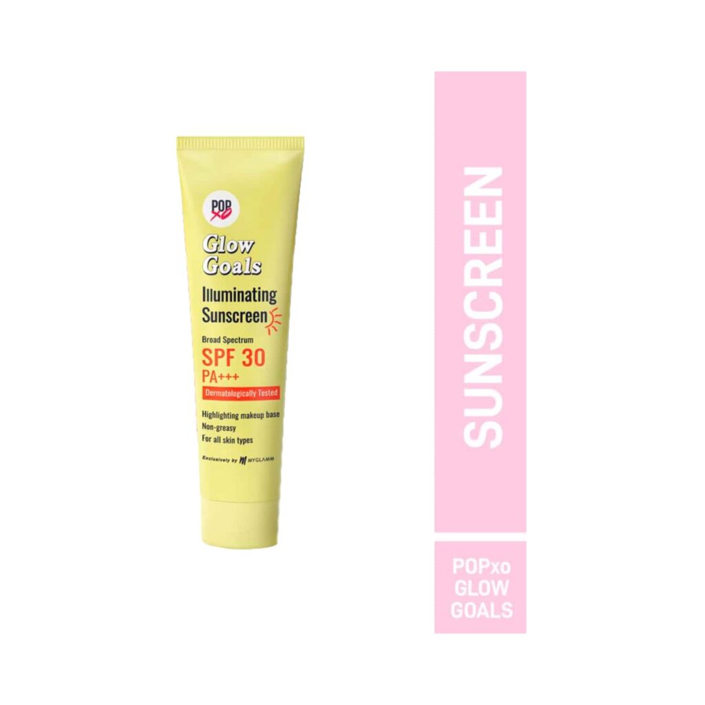 MyGlamm Popxo Glow Goals Illuminating Sunscreen SPF 30 (30g) - MyGlamm