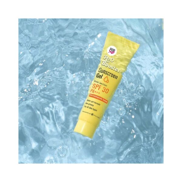 MyGlamm Popxo H2O Booster Broad & Pectrum Sunscreen Gel SPF 30 (30g) - MyGlamm