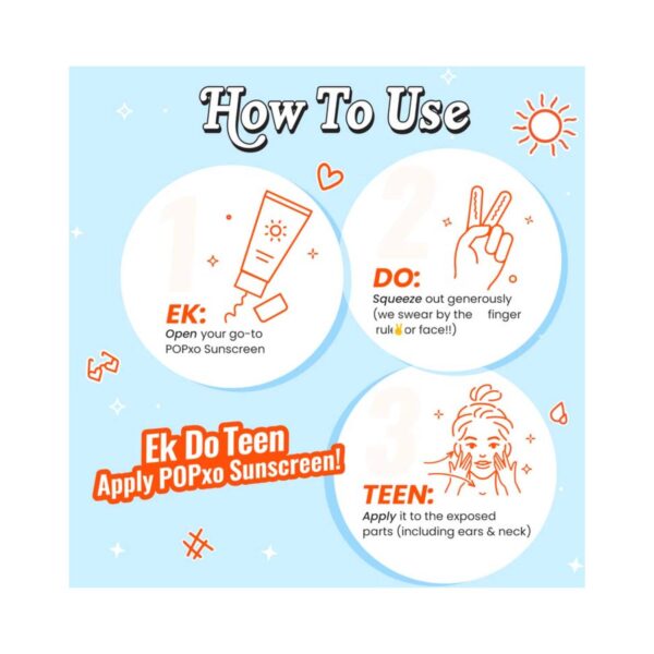 MyGlamm Popxo H2O Booster Broad & Pectrum Sunscreen Gel SPF 30 (30g) - MyGlamm