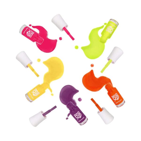 MyGlamm Popxo Makeup Collection Mini Nail Polish Kit - Hustlin (5 Pcs) - MyGlamm